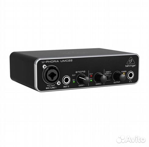 Внешняя звуковая карта behringer купить в Твери | Электроника | Авито