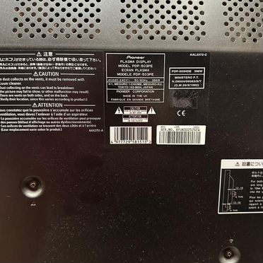 Телевизор pioneer 503 pe