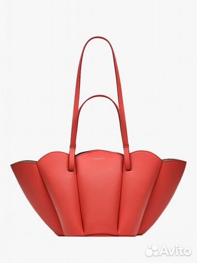 Кожаная сумка Radley London Lily коралловая