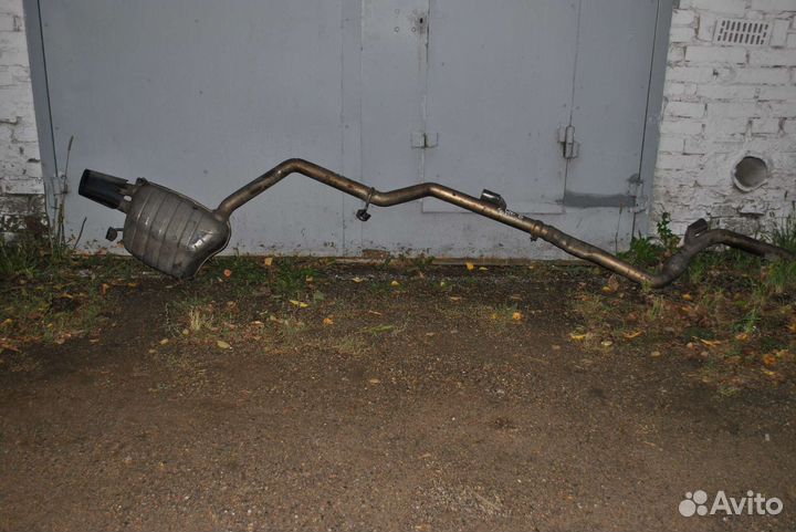 Глушитель задн.часть W204 M646