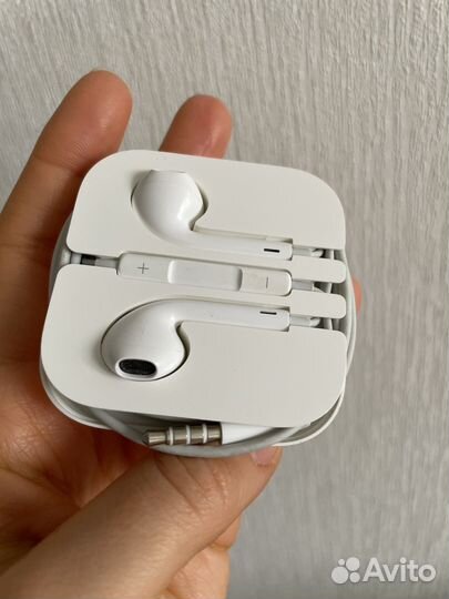 Наушники Apple earpods 3.5 мм оригинал бу