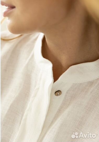 Платье льняное