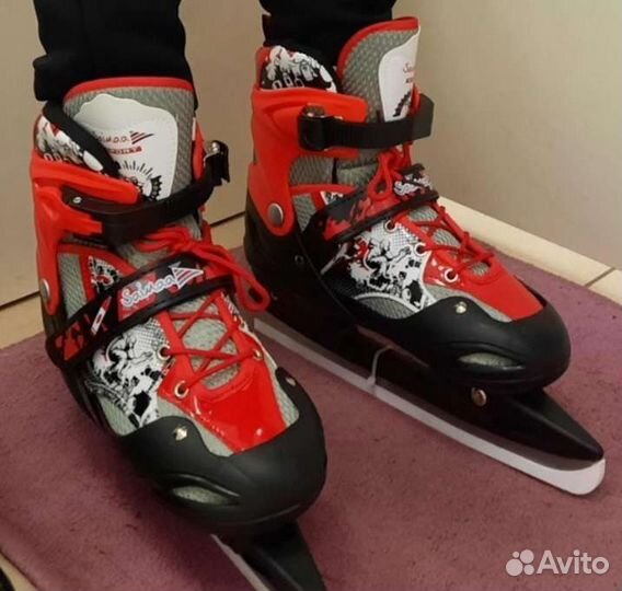Коньки :35-38,22-24.5