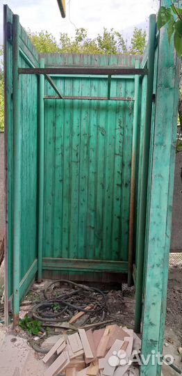 Ограждение для уличного душа