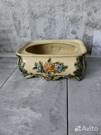 Шкатулка фаянс СССР