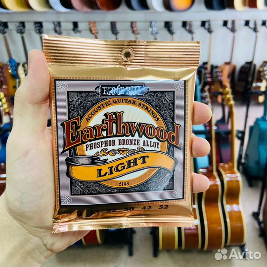 Струны для акустической гитары Ernie Ball P02148