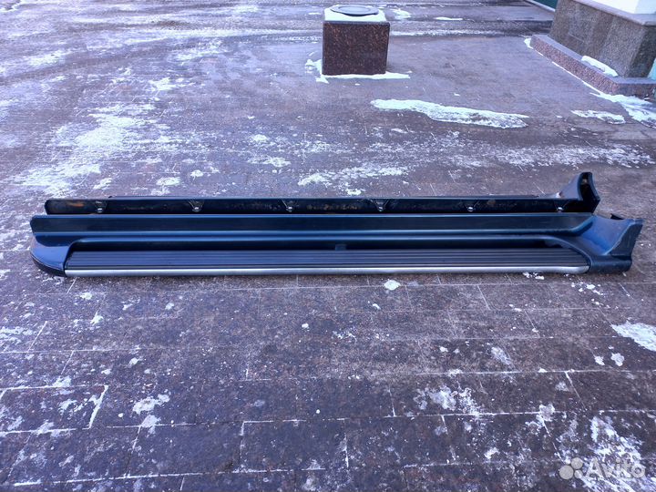 Накладки для подножки 2шт Митсубиси Паджеро спорт