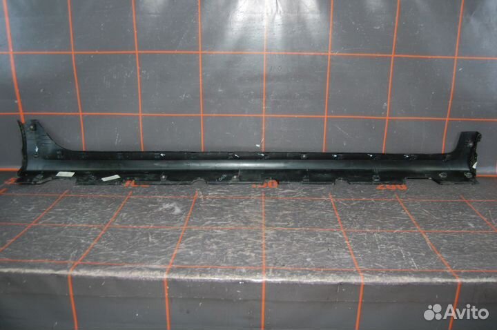 Накладка порога - Kia Rio 4 X-Line (2017-н.в.)