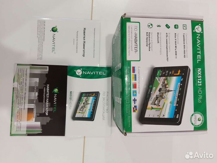 Навигатор Navitel NX5121 HD Plus+видеорегистратор