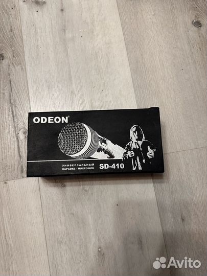 Микрофон odeon sd-410 универсальный для караоке