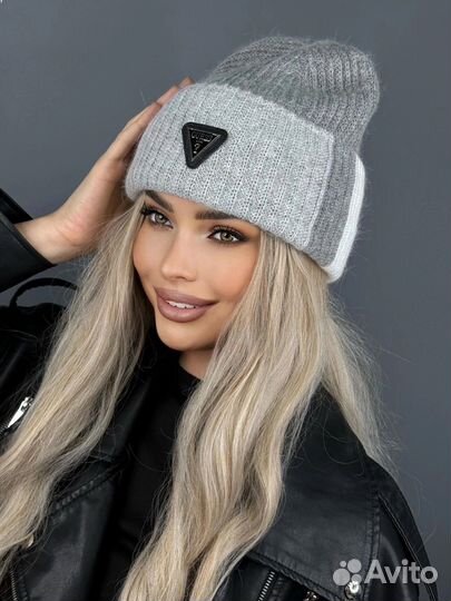 Шапка женская ангора