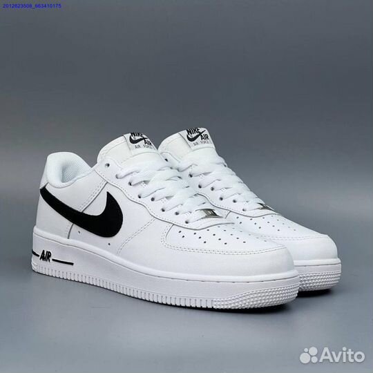 Nike Air Force 1 Black&White (Арт.88422)