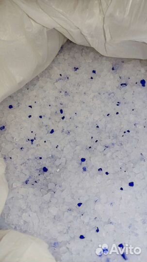 Силикагелевый наполнитель для кошачьего туалета