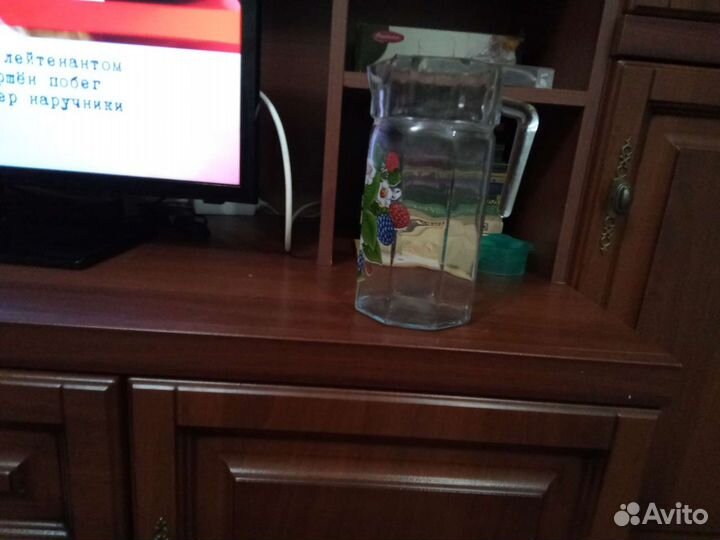 Кувшин стеклянный для холодных напитков