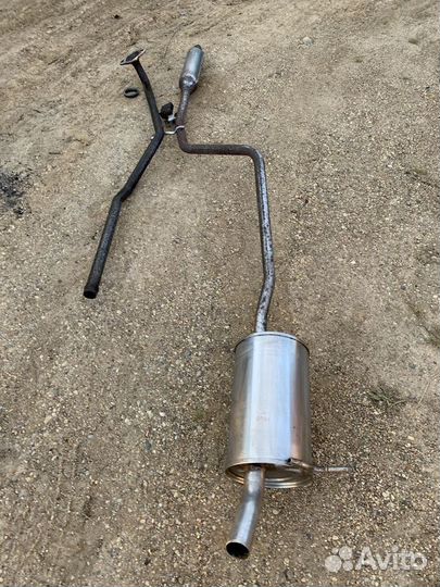 Выхлопная система Renault Logan II (2012—2018)