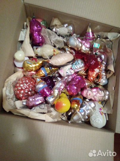 Елочные игрушки СССР