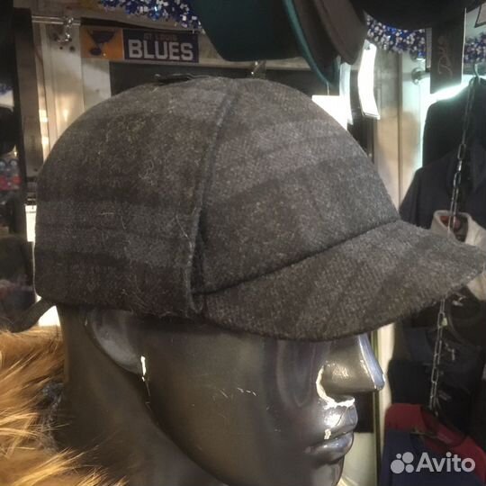 Кепка Шерлок Холмс Fredrikson Клетка оригинал нова