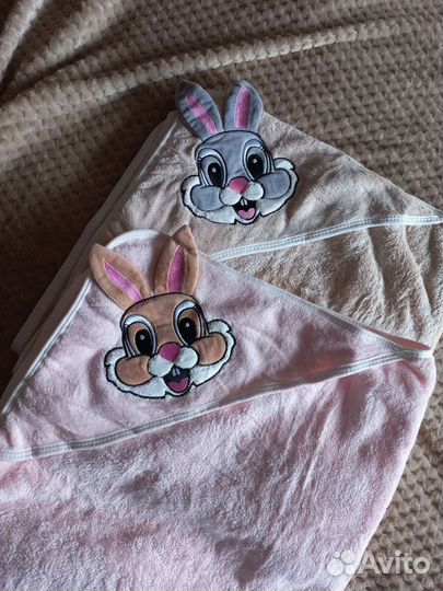 Полотенце пончо детское 90/90