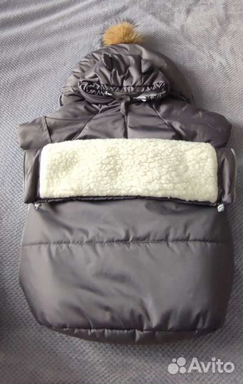 Зимний конверт с комбинезоном