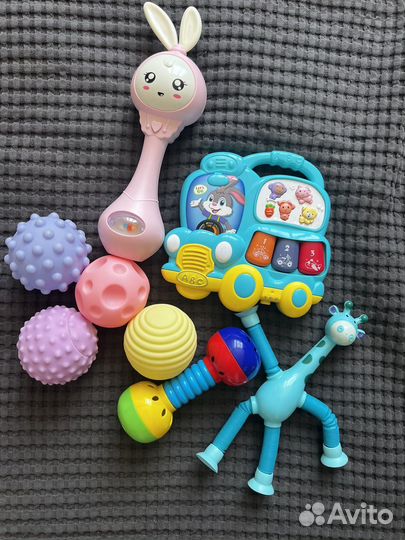 Развивающие музыкальные игрушки пакетом