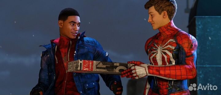 Человек паук и человек паук майлз моралез русская