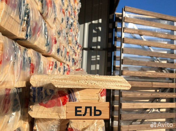 Планкен скошенный Ель / пиломатериалы