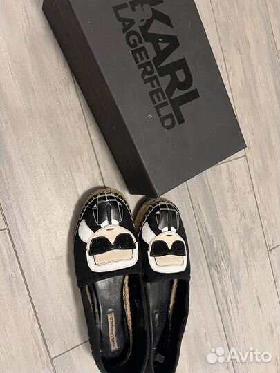 Эспадрильи karl lagerfeld