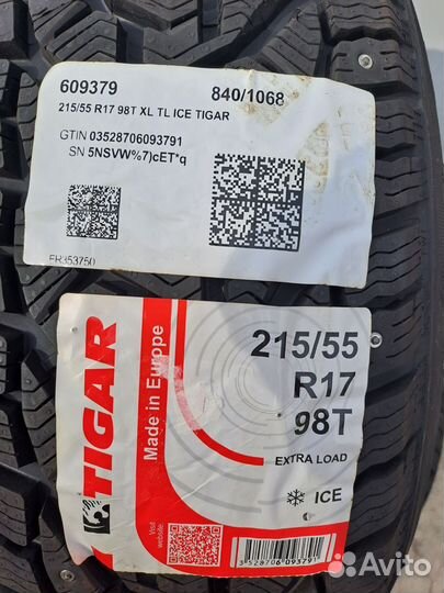 Tigar Ice 215/55 R17 98T