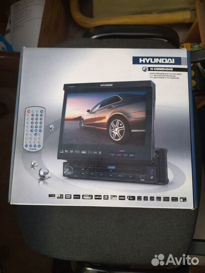 Магн с выездным экраном и нави Hyundai H-cmmd4049