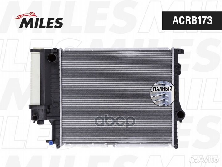 Радиатор BMW E39 2.0-2.8 M/T 95-04 acrb173 Miles