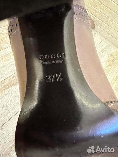 Сапоги женские Gucci, размер 37,5, оригинал