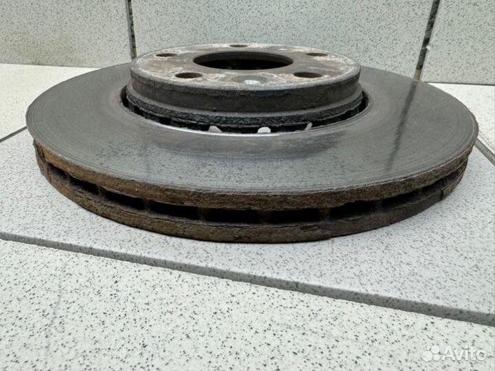 Диск тормозной передний вентилируемый правый