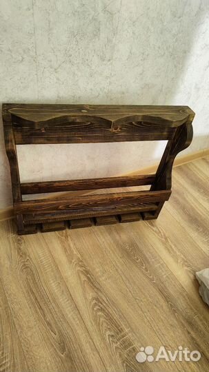 Подставка для бутылок.Бутылочница.Товары из дерева