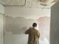 Шлифовка потолка, стен, очистка краски, демонтаж