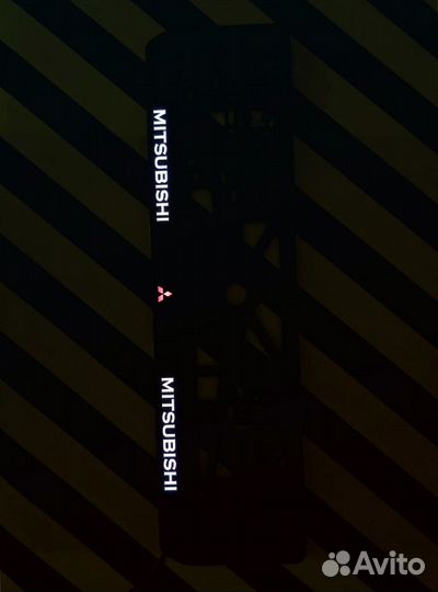 Рамка номерного знака светящася