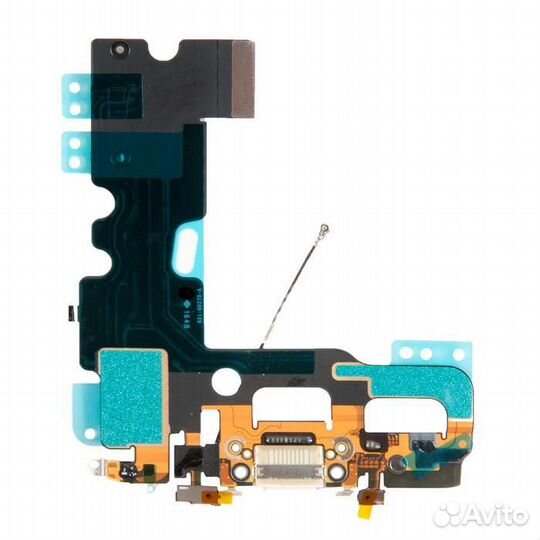 Шлейф с разъёмом зарядки, гарнитуры и антенной для