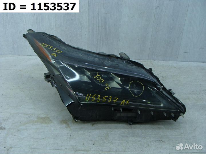 Фара правая Lexus RX