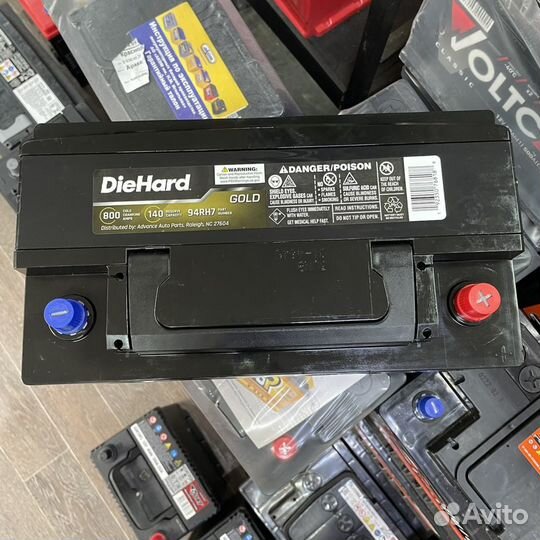Аккумулятор 80Ah 800A крепкий орешек DieHard