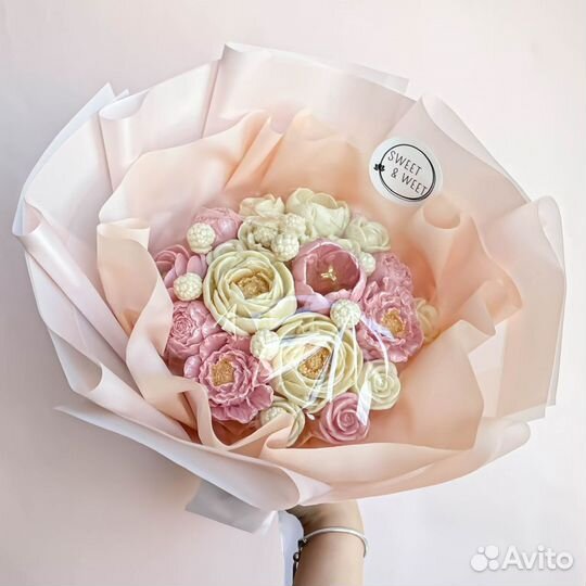 Букет цветов из шоколада