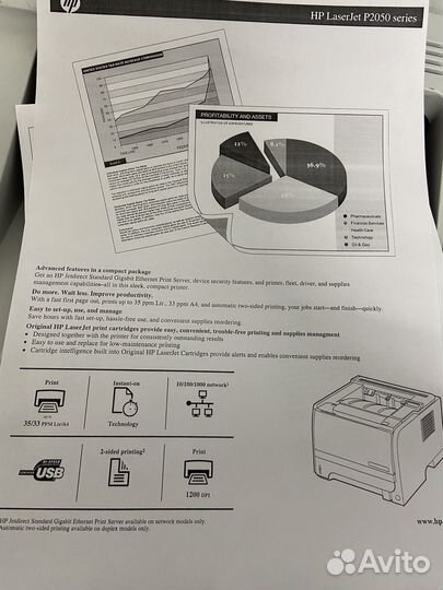 Принтер HP LaserJet P2055