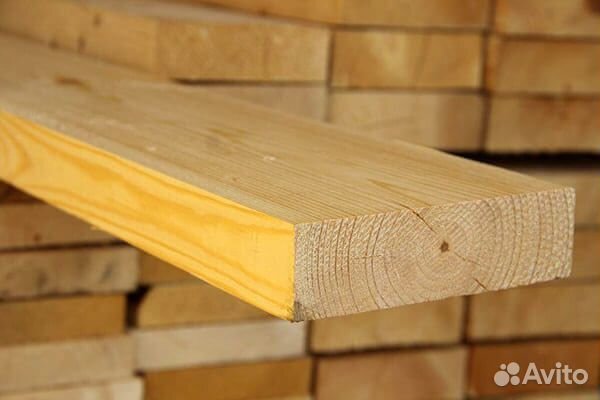 Доска строганная 50x100x6000 сорт 1, сосна