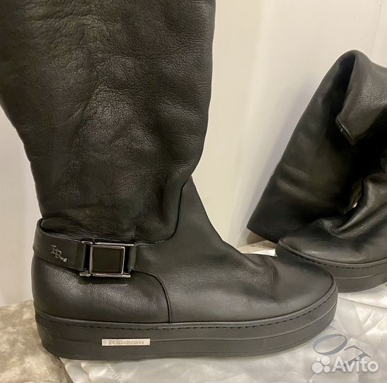 Сапоги натур мех Италия 40Renzoni женские