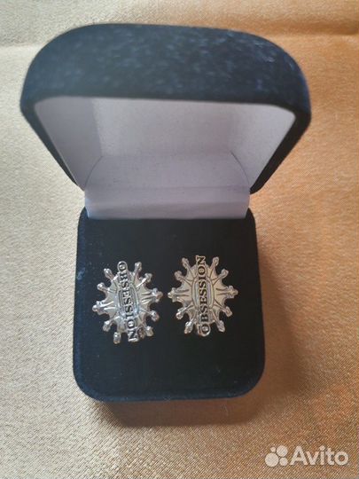 Запонки obsession в подарочном футляре