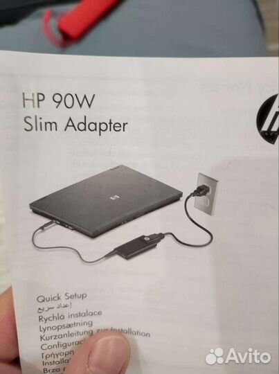 Блок питания для ноутбука hp