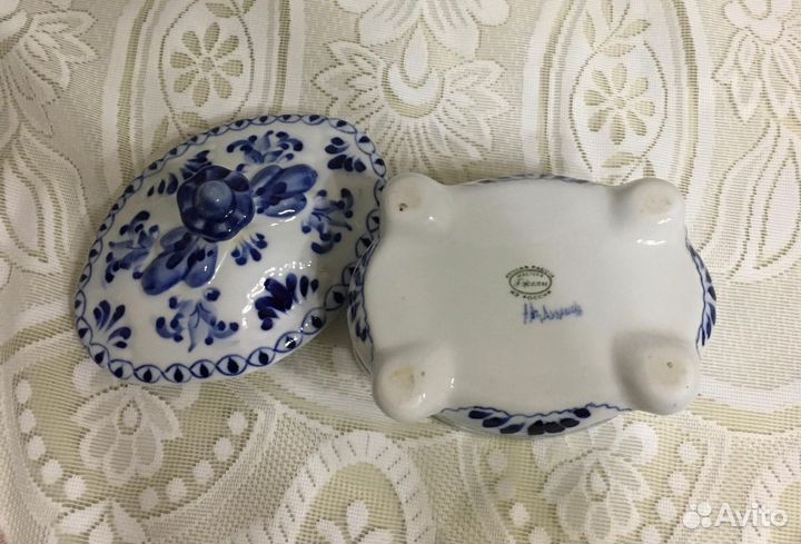 Шкатулка Гжель