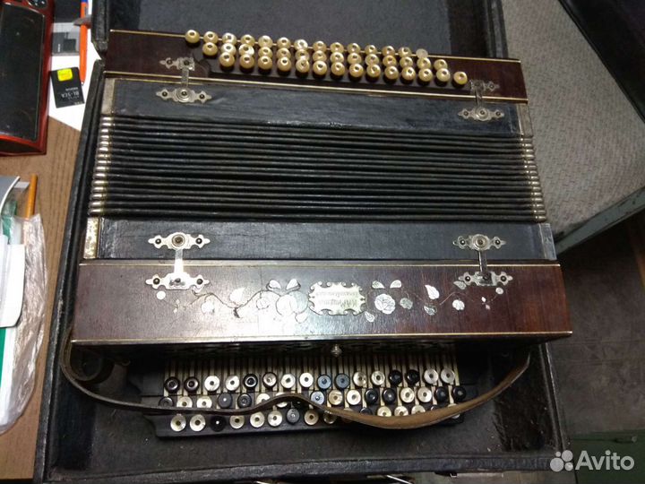 Баян,Гармонь 1916 год, отличная, раритет