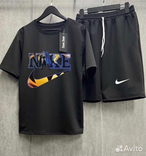 Костюм Nike Бэтмен однотонный р. 128-158