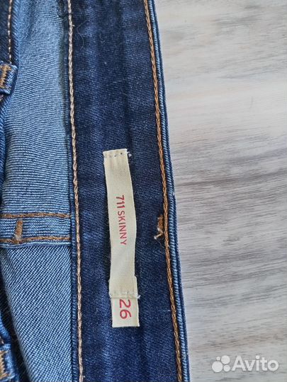 Джинсы levis женские 711 skinny (26)