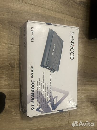 4х канальный усилитель Kenwood kw-45.1