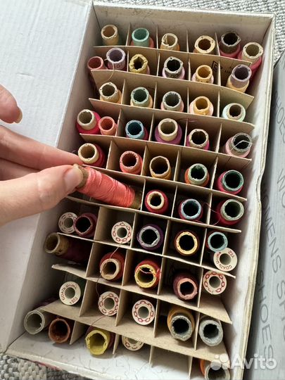 Шелковые нитки СССР